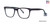 Black/Green Elan 3042 Eyeglasses.