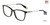 Black Furla VFU390S Eyeglasses