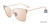 Rose Gold Furla SFU464 Sunglasses