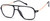 Black Gold Capri Dicaprio DC193 Eyeglasses