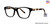 Black/Vanilla Tortoise Romeo Gigli RG77025 Eyeglasses