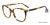 Brown Havana Jones New York VJON783 Eyeglasses.