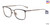Grey Chopard VCHD22M Eyeglasses