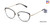 Black/Gold William Morris London WM50191 Eyeglasses.