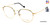 Gold/Black William Morris London WM50100 Eyeglasses.