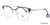 Purple Silver Cie Sec164 Eyeglasses 