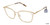 Gold Kate Young For Tura K342 Eyeglasses