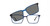 Matt Blue/Tortoise Vivid Collection Vivid 6029 Eyeglasses.