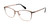 Rose Gold/Black C-Zone X2285-90 Eyeglasses