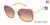 Brown/Red Gradient Mini 747018 Sunglasses.