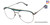 Dark Gunmetal/Olive Mini 764010 Eyeglasses.