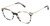 Black Smoke Gold Kliik Denmark K-703 Eyeglasses