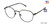 Evatik E-9228 Eyeglasses BLACK SAGE