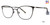 Noir Vera Wang Charrisse Eyeglasses.