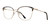 Black/Gold Vivid Collection Vivid 409 Eyeglasses