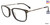 Black Lozza VL2307 Eyeglasses