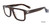 Brown Philipp Plein VPP021M Eyeglasses.