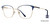 M Blue/Gold Vivid Collection Vivid 408 Eyeglasses