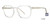 Crystal Vivid Metro 58 Eyeglasses 