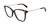 Black Furla VFU543 Eyeglasses