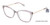  Lavender Rose Gold Fysh F-3677 Eyeglasses