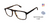 EVATIK E-9241 Eyeglasses MATTE BLACK TORT