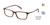 EVATIK E-9240 Eyeglasses HAVANA BLACK