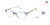 SUPERDRY SDOW006T Eyeglasses Teal