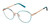 TEAL-ROSE-GOLD SUPERFLEX-KIDS SFK-276 Eyeglasses