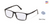 PORSCHE DESIGN P8260 Eyeglasses Dark Grey