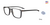 PORSCHE DESIGN P8732 Eyeglasses Grey