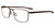 PORSCHE DESIGN P8733 Eyeglasses Black Red