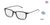 PORSCHE DESIGN 8735 Eyeglasses Black