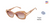 VICTOR GLEMAUD X TURA VGS004 Sunglasses Taupe Marble