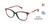 FYSH F-3724 Eyeglasses Black Cranberry