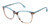 FYSH F-3722 Eyeglasses Ice Blue Rosewood