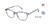 FYSH F-3716 Eyeglasses Blue Sky