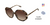 FYSH F-2094 Sunglasses Taupe Shimmer