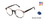 BLACK-ROSE   Kliik K-751 EYEGLASSES