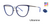 Ultramine           VERA WANG VA70 Eyeglasses