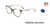 GREEN HAVANA Jones New York VJOP254 Eyeglasses