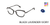 BLACK LAVENDER IVORY FYSH F-3758 Eyeglasses