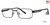 Black/Gunmetal  Vivid Collection Vivid 3011 Eyeglasses.