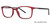 Matt Red/Matt Black Vivid Collection Vivid 240 Eyeglasses.