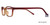 Red Gradient Limited Edition LTD 703 Eyeglasses