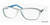 White Blue Free-Form FFA981 Eyeglasses. 