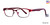 Burgundy Eight To Eighty June Eyeglasses.