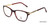 Red Pattern CIE SEC100 Eyeglasses.