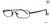 Black Affordable Designs Curtis Eyeglasses.