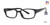 Black Affordable Designs Josh Eyeglasses.